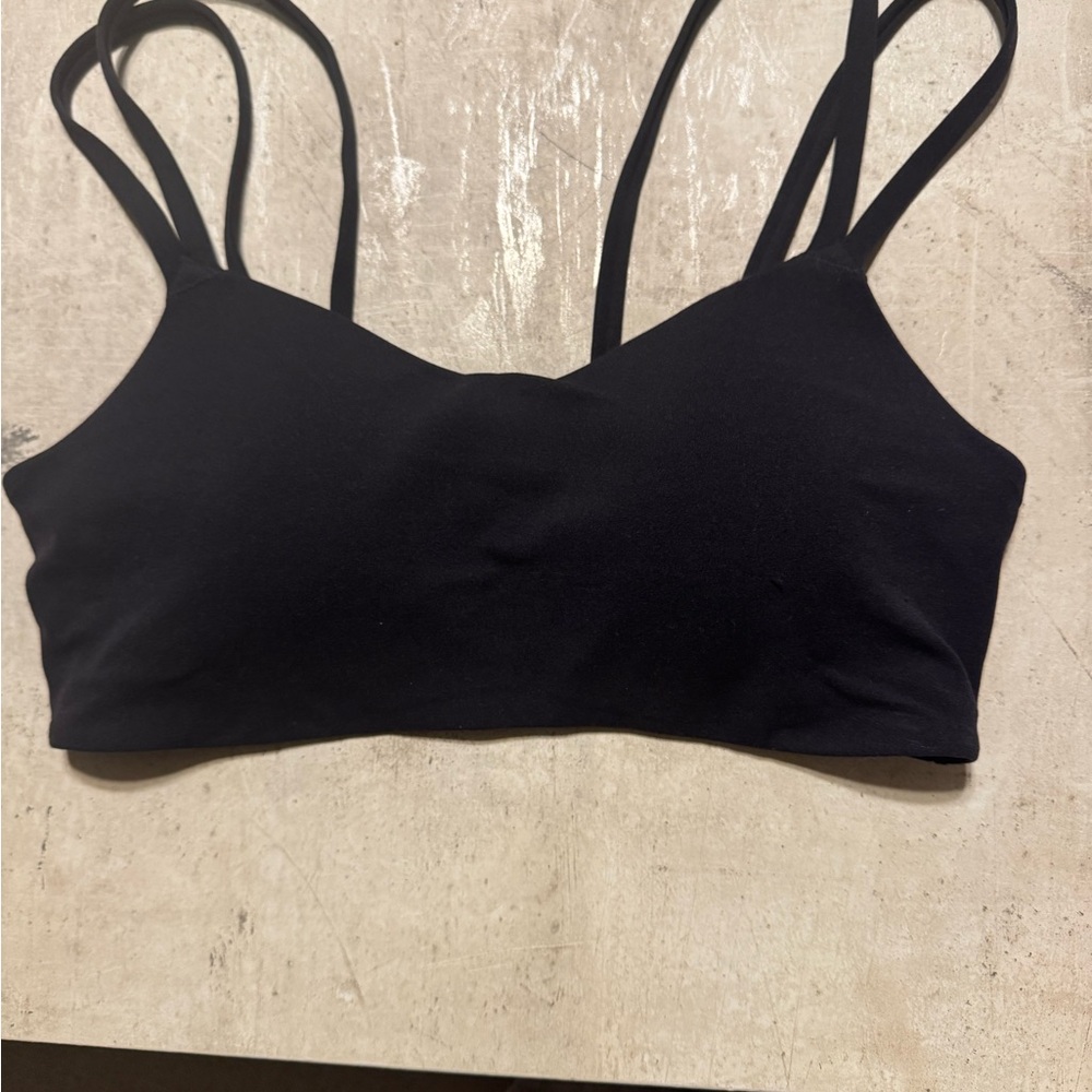 Nike Black Double Strap Bandeau